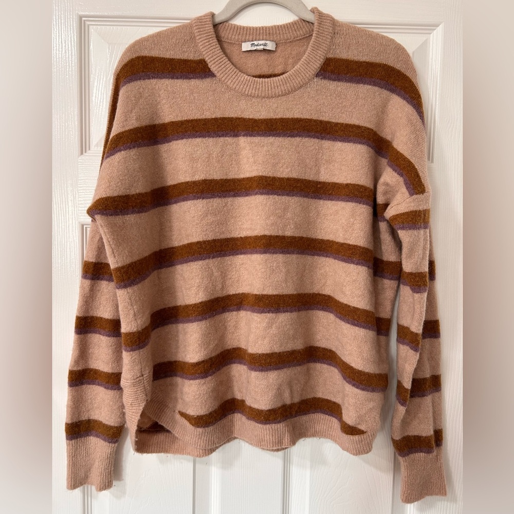 Madewell Westlake Striped Pullover Sweater